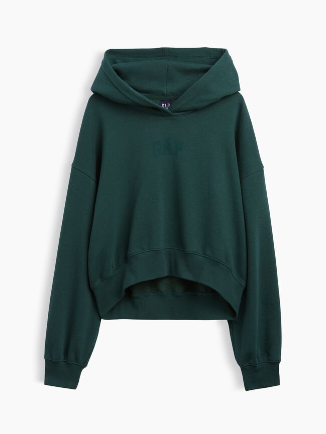 VintageSoft Crop Logo Hoodie gap vintagesoft crop logo hoodie