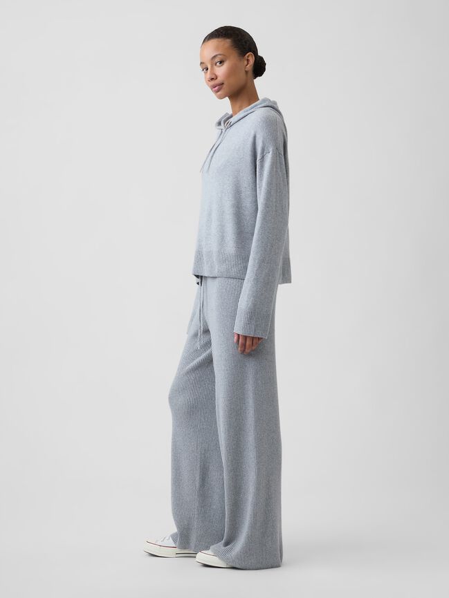 CashSoft Relaxed Ribbed Sweater Pants gap cashsoft relaxed ribbed sweater pants