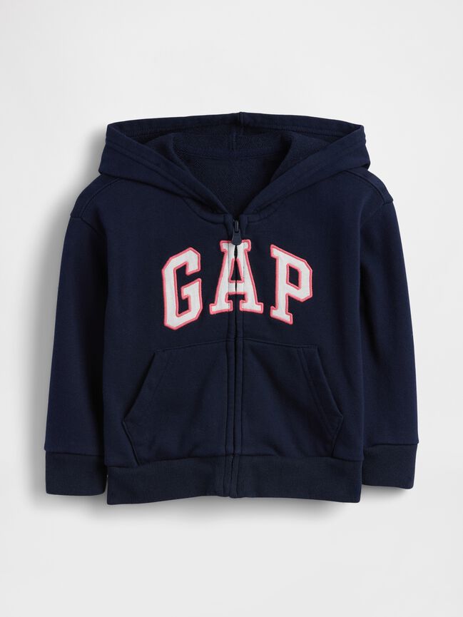 babyGap Relaxed Logo Zip Hoodie babygap relaxed logo zip hoodie