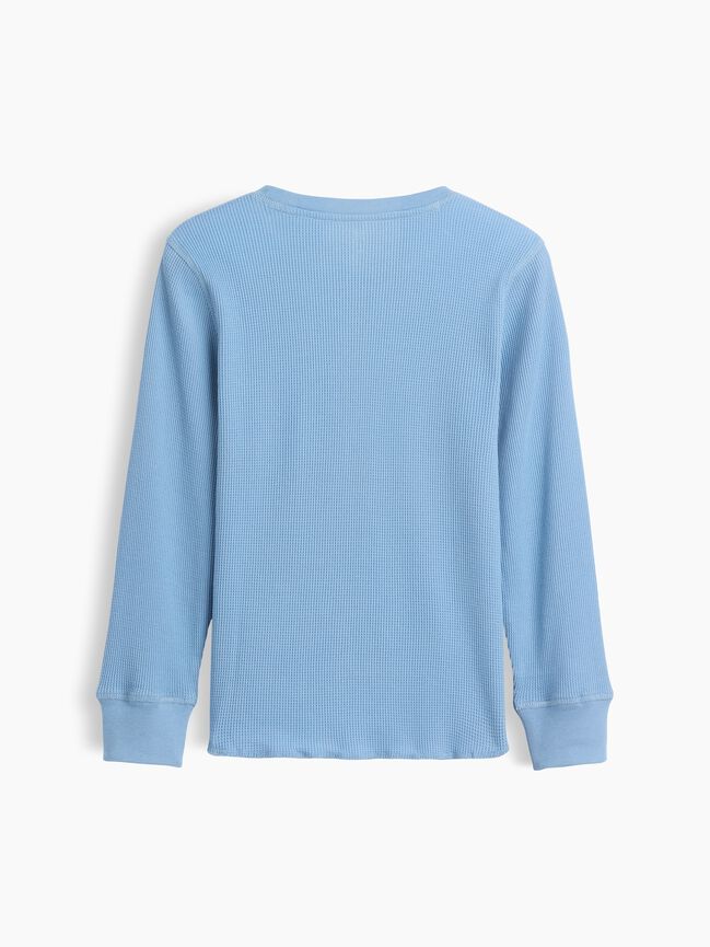 Kids Gap Mini-Logo Waffle-Knit T-Shirt kids gap mini logo waffle knit t shirt