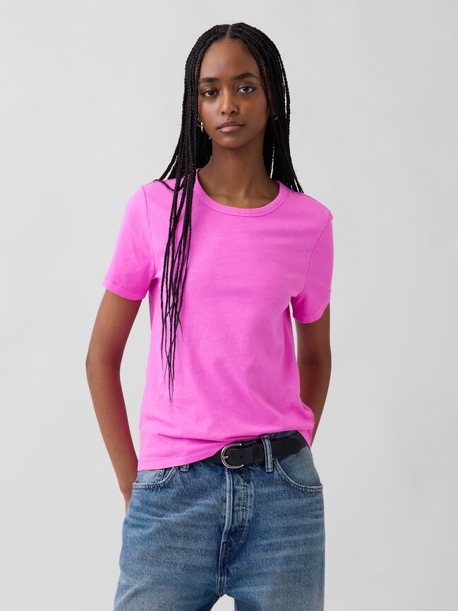 Organic Cotton VintageSoft T-Shirt gap organic cotton vintagesoft t shirt