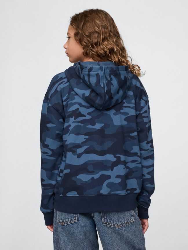 Kids Relaxed Gap Logo Zip Hoodie kids relaxed gap logo zip hoodie