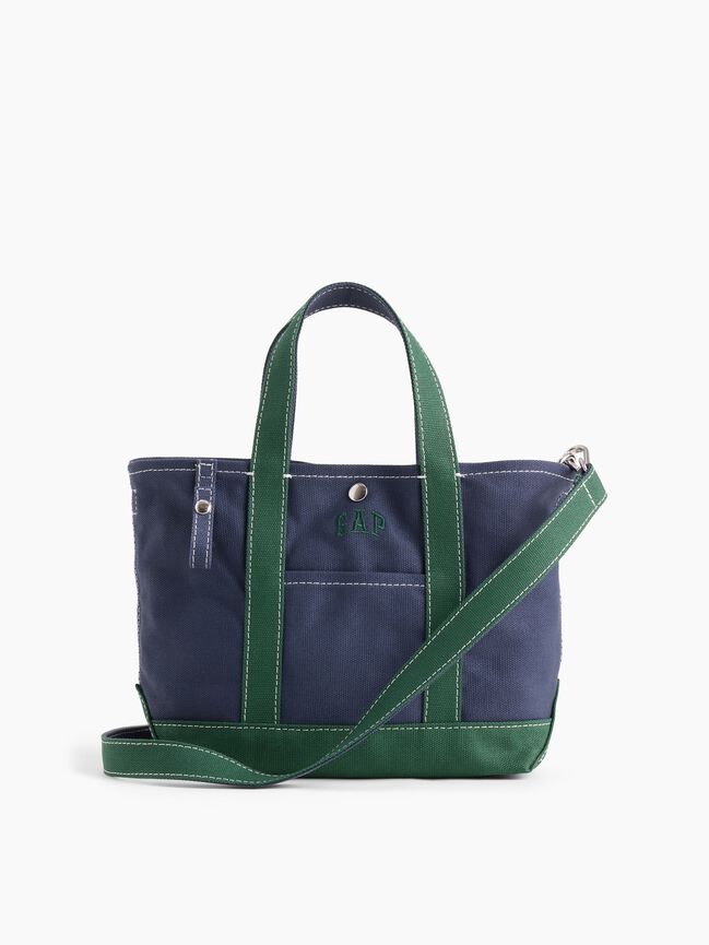 Canvas Logo Mini Tote Bag gap canvas logo mini tote bag