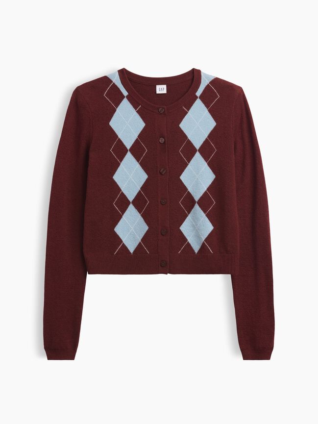 CashSoft Cropped Crewneck Cardigan gap cashsoft cropped crewneck cardigan