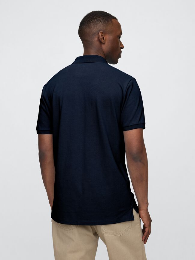 Stretch Pique Polo Shirt gap stretch pique polo shirt