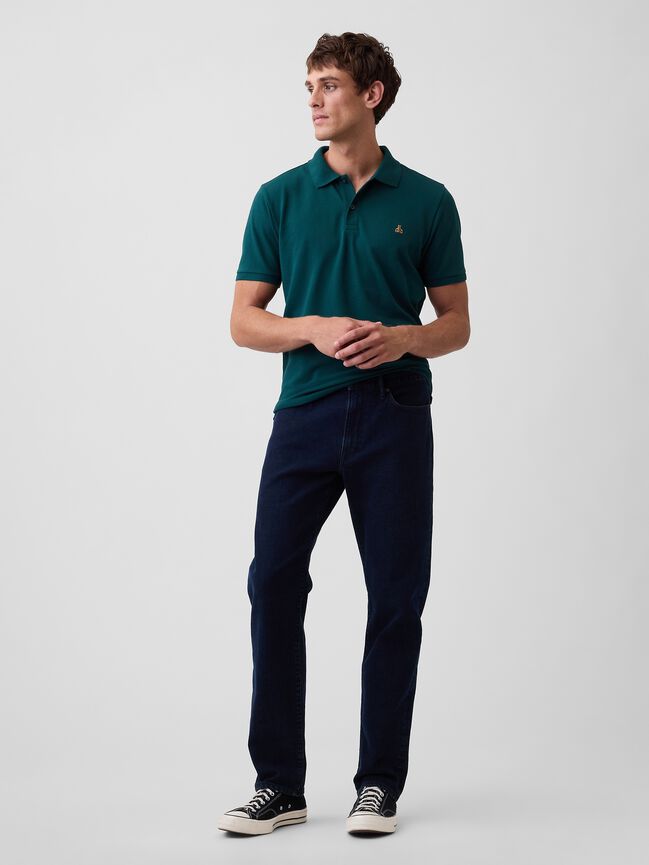 Stretch Pique Polo Shirt gap stretch pique polo shirt