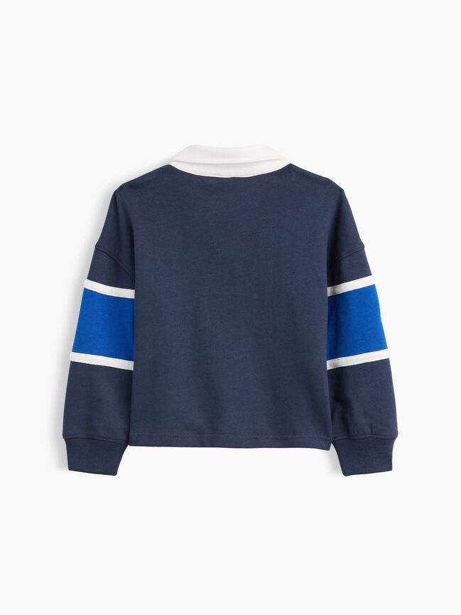 Baby & Toddler Colorblock Rugby Polo Shirt gap baby toddler colorblock rugby polo shirt