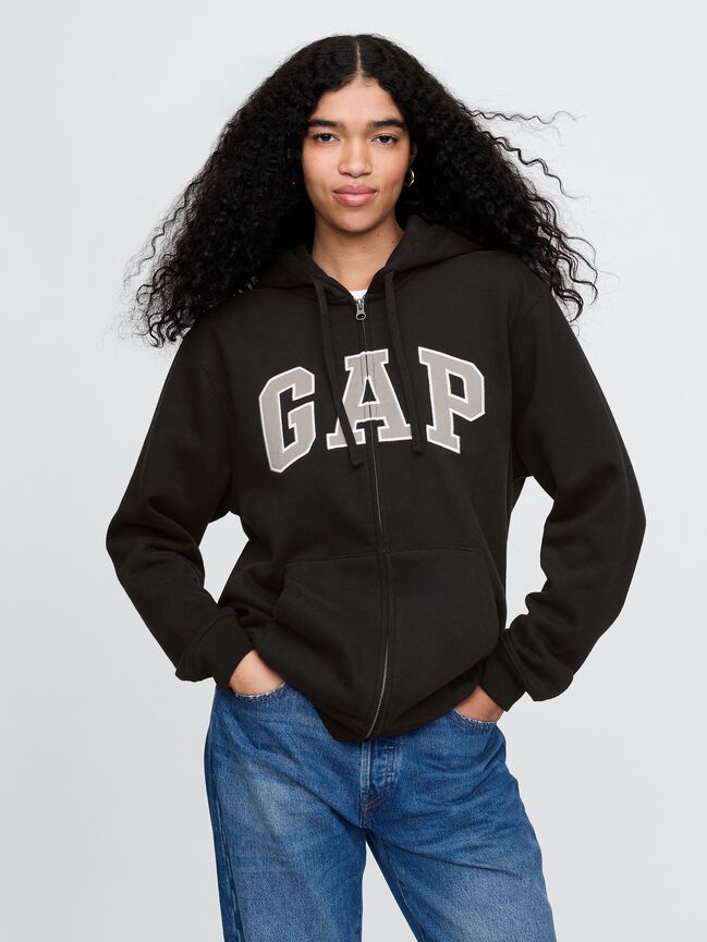 Adult VintageSoft Arch Logo Zip Hoodie gap adult vintagesoft arch logo zip hoodie