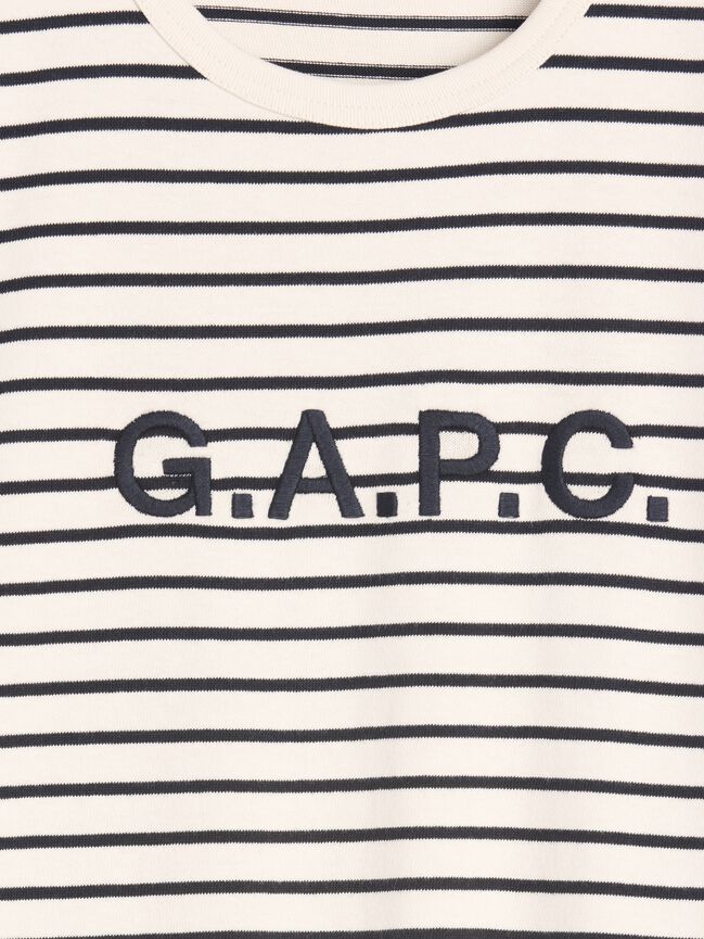 Gap × A.P.C. Logo T-Shirt gap a p c logo t shirt