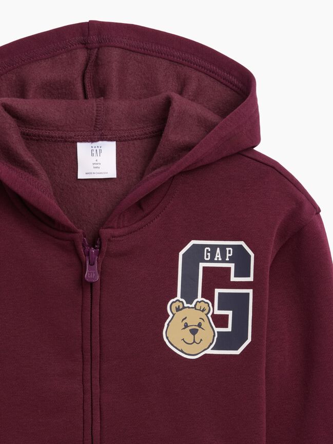 babyGap Relaxed Brannan Bear Logo Zip Hoodie babygap relaxed brannan bear logo zip hoodie