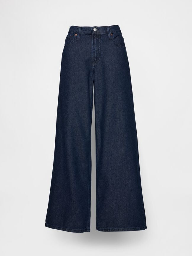 Mid Rise UltraSoft Baggy Jeans gap mid rise ultrasoft baggy jeans