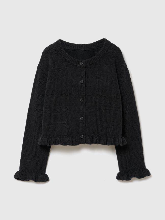 Baby & Toddler CashSoft Ruffle Cardigan Sweater gap baby toddler cashsoft ruffle cardigan sweater