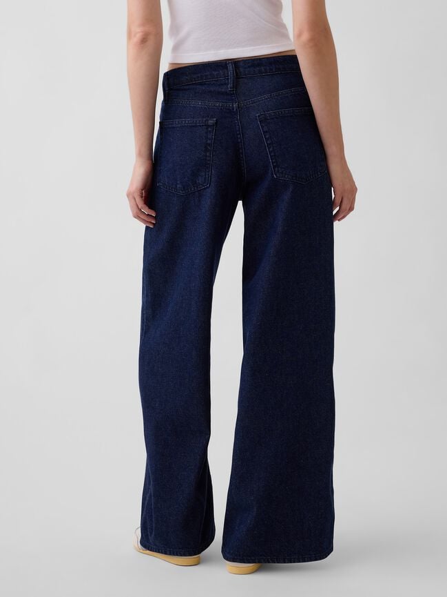 Mid Rise UltraSoft Baggy Jeans gap mid rise ultrasoft baggy jeans