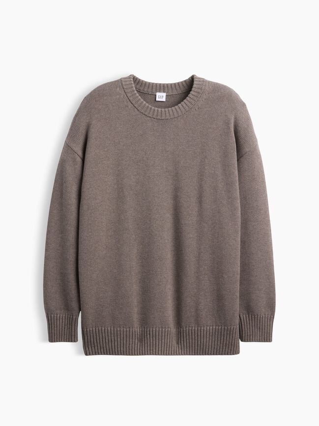 Oversized Crewneck Sweater gap oversized crewneck sweater