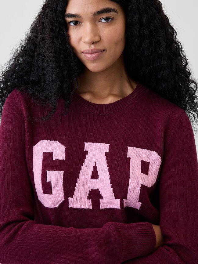 Gap Logo Crewneck Sweater gap logo crewneck sweater