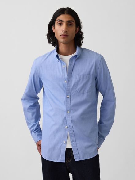 gap قميص كلاسيكي من بوبلين القطن العضوي gap قميص كلاسيكي من بوبلين القطن العضوي