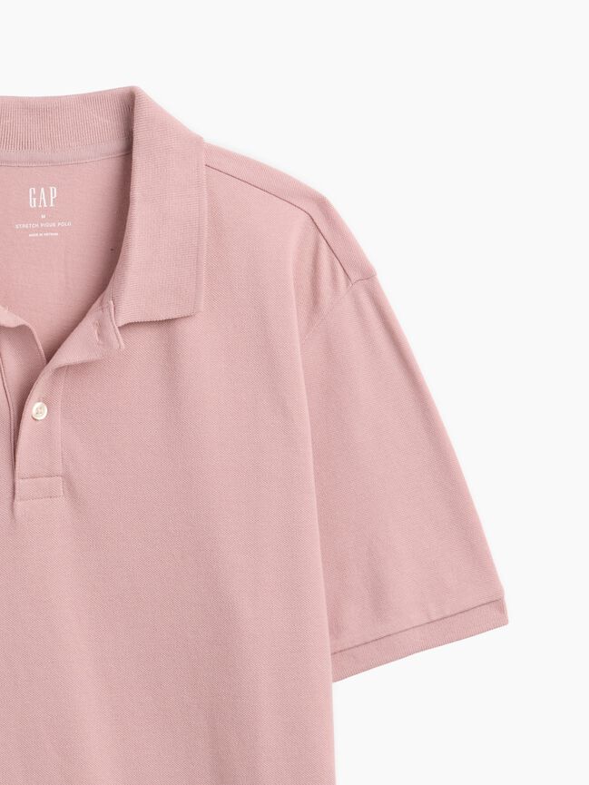 Stretch Pique Polo Shirt gap stretch pique polo shirt