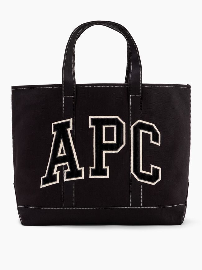 Gap × A.P.C. Logo Tote Bag gap a p c logo tote bag
