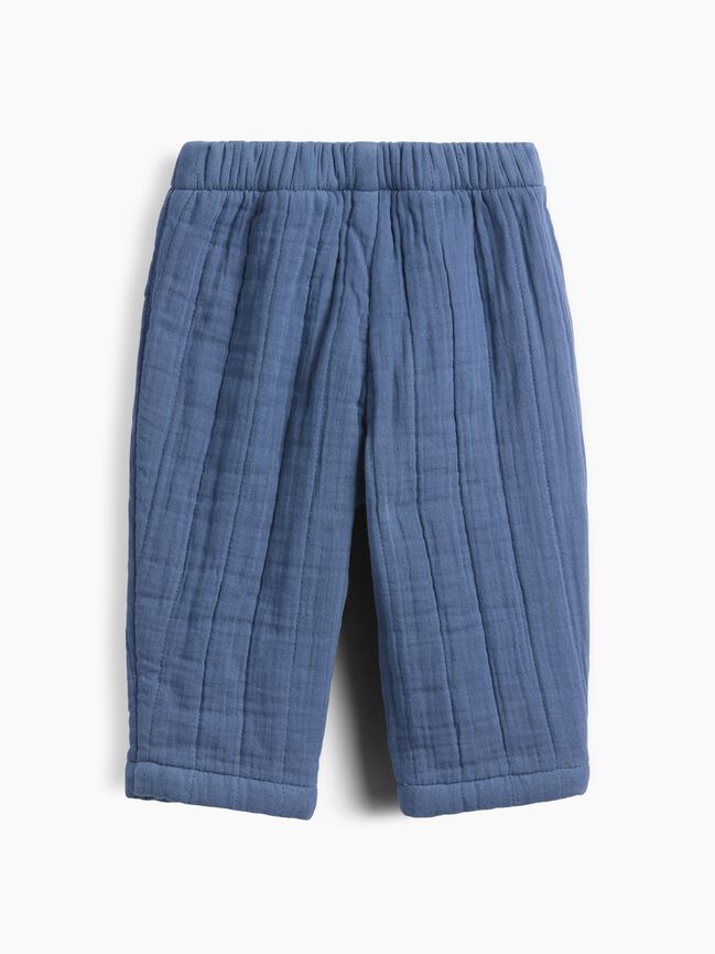 Baby Quilted Gauze Pull-On Pants gap baby quilted gauze pull on pants