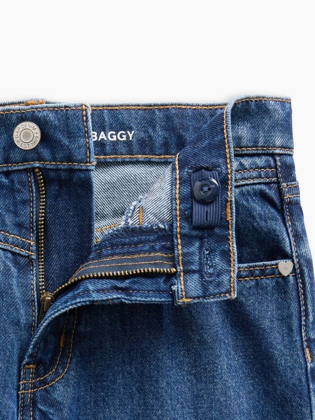Kids Low Rise Front Yoke Baggy Jeans gap kids low rise front yoke baggy jeans