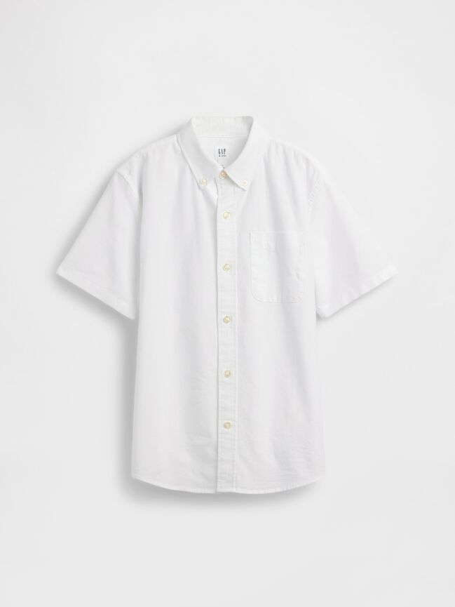 Kids Uniform Oxford Shirt gap kids uniform oxford shirt