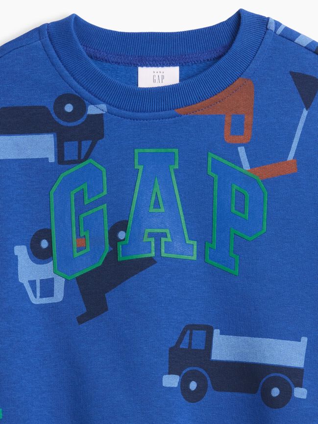 سويت شيرت babyGap مريح برقبة دائرية سويت شيرت babygap مريح برقبة دائرية