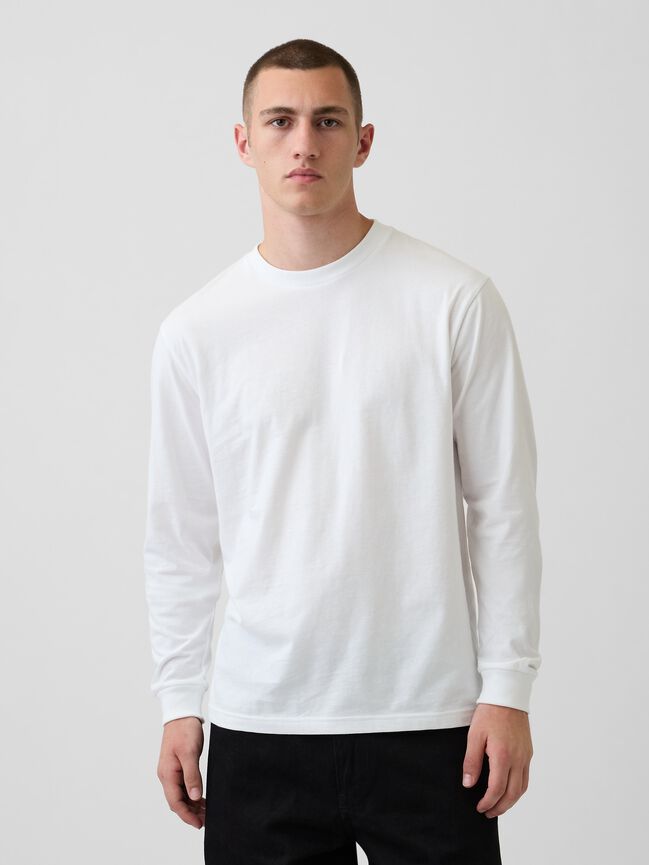 تي شيرت ياقة مدورة gap تي شيرت ياقة مدورة
