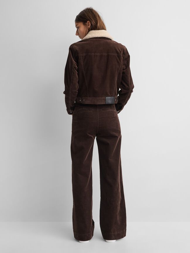 Gap × A.P.C. High Rise Corduroy Stride Pants gap a p c high rise corduroy stride pants