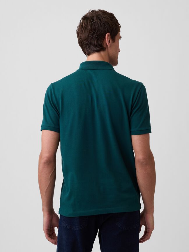 Stretch Pique Polo Shirt gap stretch pique polo shirt