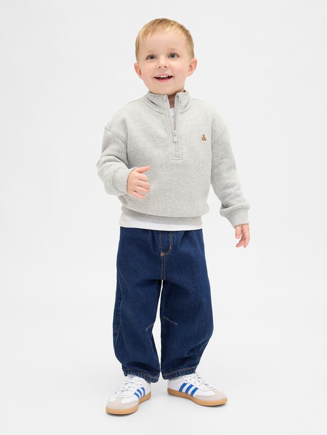 Baby & Toddler Pull-on Barrel Jeans gap baby toddler pull on barrel jeans