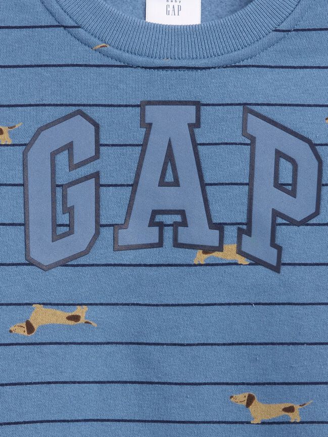 سويت شيرت babyGap مريح برقبة دائرية سويت شيرت babygap مريح برقبة دائرية