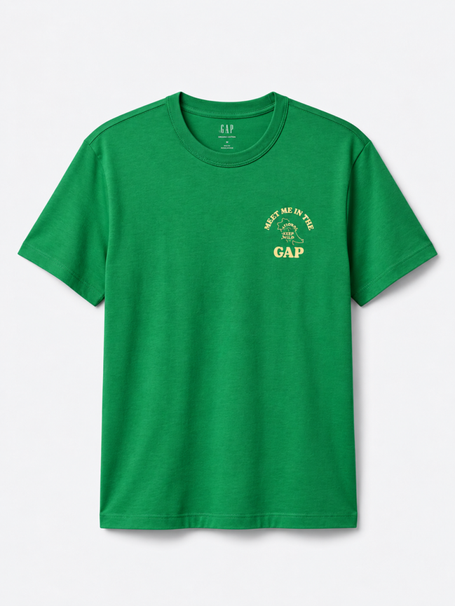 Localized Logo Tee gap localized logo tee