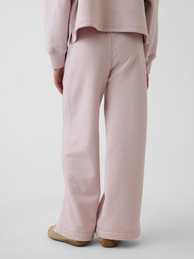 Kids VintageSoft Baggy Varsity Sweatpants gap kids vintagesoft baggy varsity sweatpants