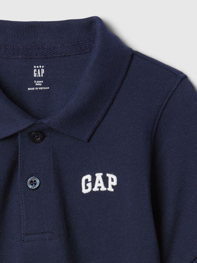 قميص بولو بيكيه babyGap بشعار قميص بولو بيكيه babygap بشعار