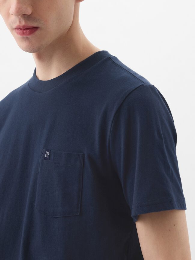 Organic Cotton Pocket T-Shirt gap organic cotton pocket t shirt