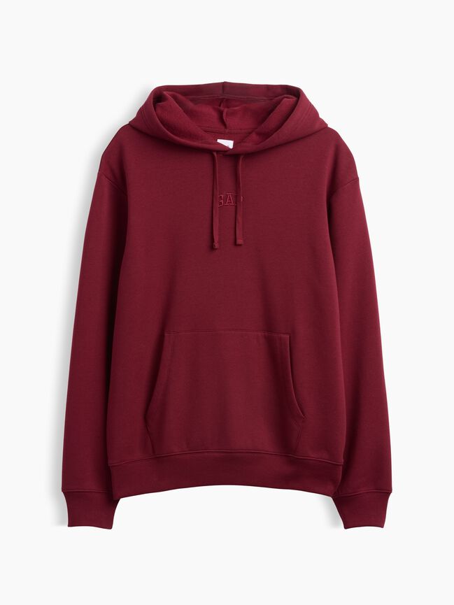 Relaxed Gap Mini-Logo Hoodie relaxed gap mini logo hoodie