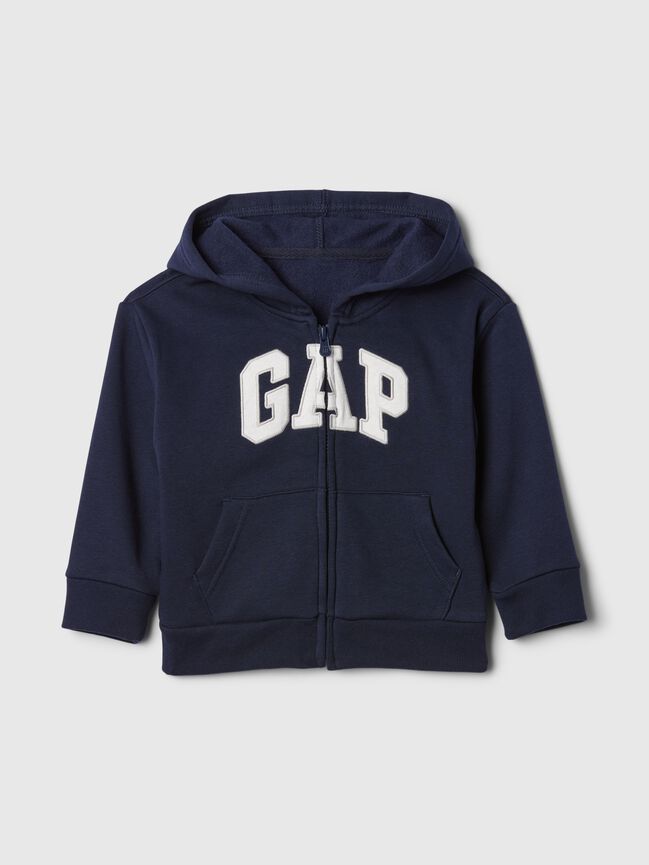 babyGap Relaxed Logo Zip Hoodie babygap relaxed logo zip hoodie