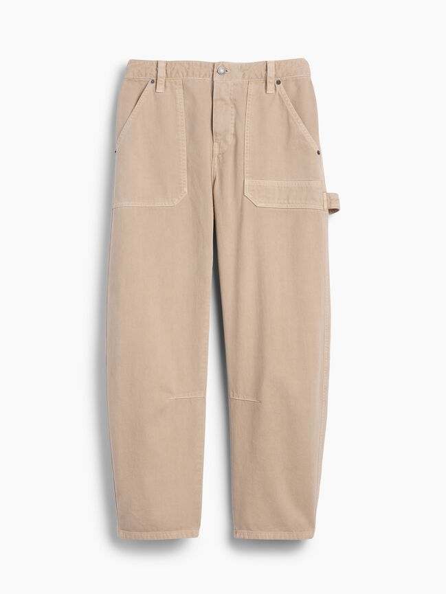 Mid Rise Barrel Utility Ankle Pants gap mid rise barrel utility ankle pants
