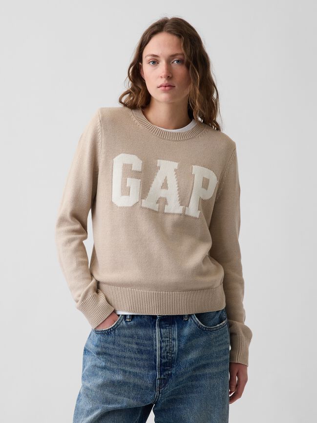 Gap Logo Crewneck Sweater gap logo crewneck sweater