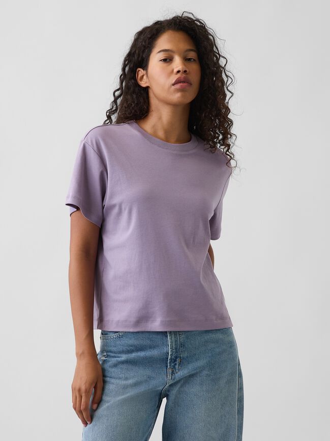 Supima¨ Cotton Relaxed T-Shirt gap supima cotton relaxed t shirt