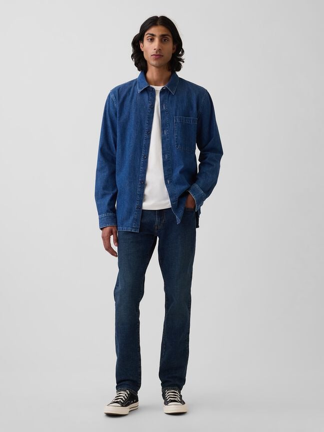 جينز بقصة ضيقة gap جينز بقصة ضيقة