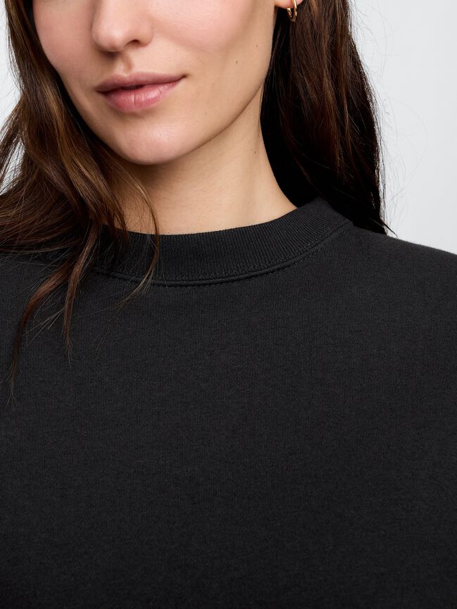 Relaxed Wedge Crewneck Sweatshirt gap relaxed wedge crewneck sweatshirt