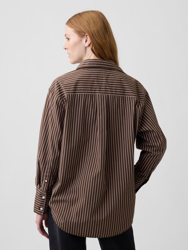 Poplin Big Shirt gap poplin big shirt