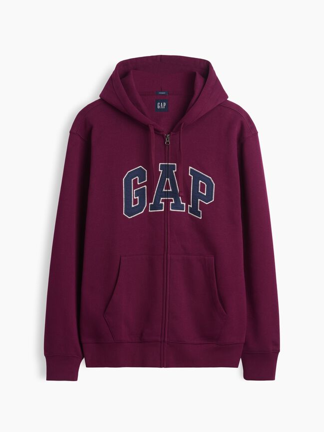 Adult VintageSoft Arch Logo Zip Hoodie gap adult vintagesoft arch logo zip hoodie