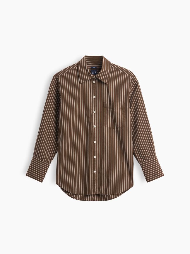 Poplin Big Shirt gap poplin big shirt