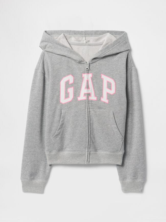 Kids Relaxed Gap Logo Zip Hoodie kids relaxed gap logo zip hoodie