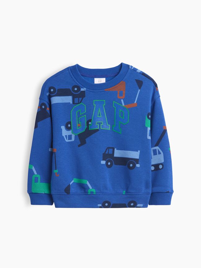 سويت شيرت babyGap مريح برقبة دائرية سويت شيرت babygap مريح برقبة دائرية