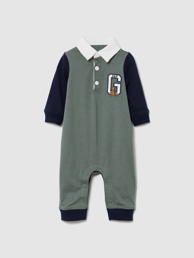 Baby Rugby One-Piece gap baby rugby one piece