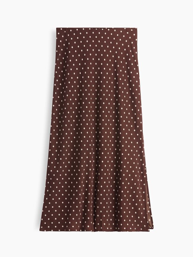 Pull-On Maxi Skirt gap pull on maxi skirt