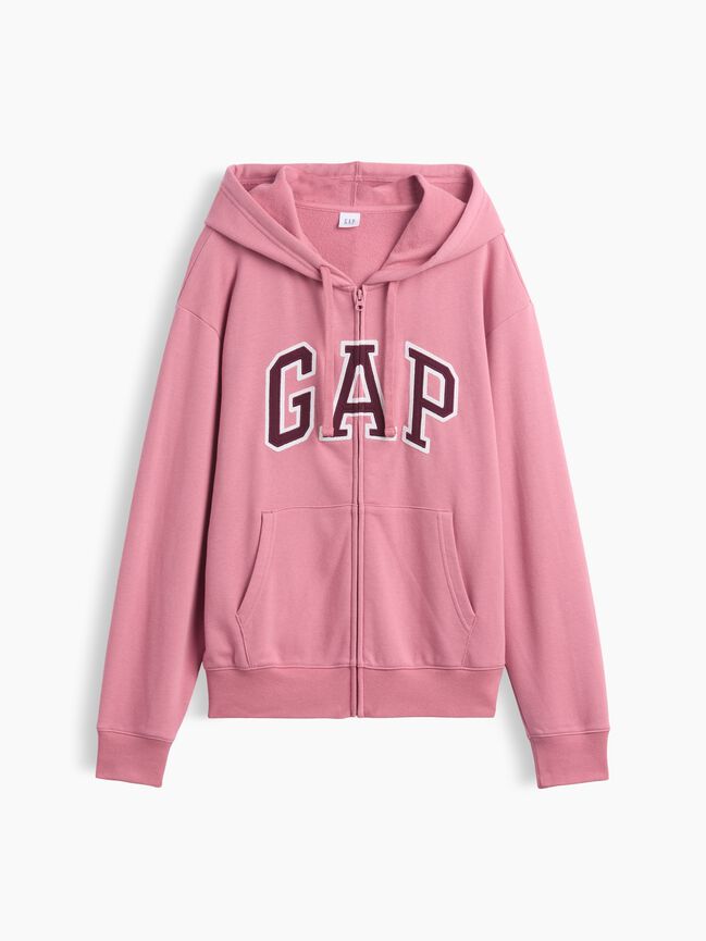 هودي مريح بسحاب بشعار Gap هودي مريح بسحاب بشعار gap